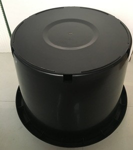 25 gallon large black flower nursery pot for big tree wholesale and bulk pack