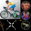 256/416pcs RGB LED Intelligent Cycle Bike Bicycle lights Colorful Programmable Wheel Light DIY Lamp Light Bicycle Pattern