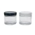 Import 2oz  Smell Proof clear Glass Jar Container with Screw Cap glass Packaging from China