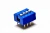 Import 2P dial switch flat switch DIP switch spacing 2.54MM blue from China