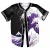 Import 3 Color Smoking Mens Buttons Baseball Jersey 3D Sublimation Printing from Pakistan