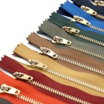 3# fashion style high quality metal zipper closed ended