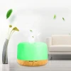 300ml Essential Oil Diffusers Air Humidifier Aroma Diffuser Aroma Lamp Aromatherapy Electric 7 Color LED Light Wood grain