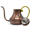 304 gooseneck coffee kettle wholesale factory price arabic coffee pot dallah spout tea pot  brass copper coffee pot turkish