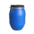 Import 30L 50L 60L 120L 160L 200L Blue Plastic Drum Storage Containers for foods/water/chemicals/fuel packing from China