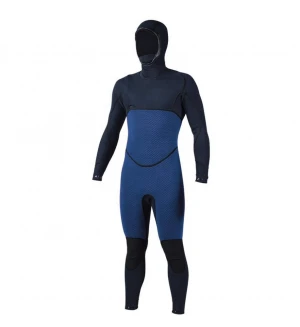 3/2 4/3 5/4mm men winter long sleeve thermal neoprene flexible diving chest zip hoodie surfing wetsuit