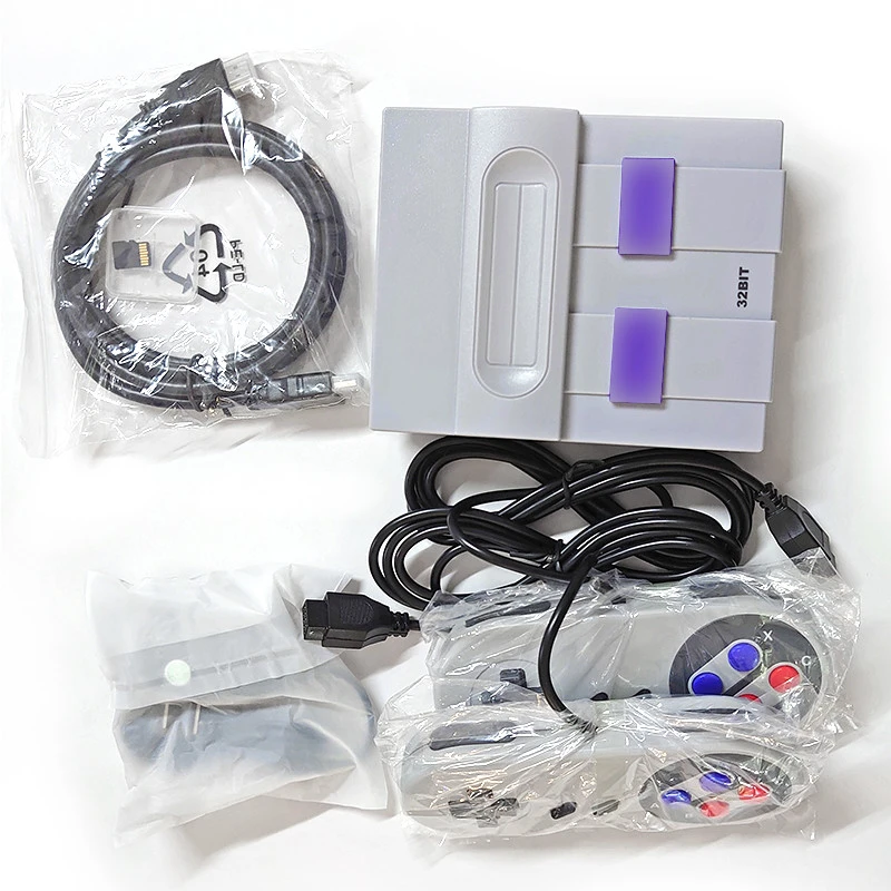 32Bit HD Super Classic Retro Video Game Console for SEGA SNES consolas de video juegos Support Add Games Save Game Progress