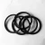 34.5*29.5*2.5mm Black red and blue Colorful silicone rubber o ring seals o rings