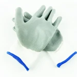 35g Nitrile Coated Work Gloves Texture Grip and Comfort Stretch Fit,Safety Washable Mens Blake XL Work gloves