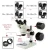 Import 3.5X-90X Trinocular Stereo Zoom Optical Camera Microscope with LED Light from China