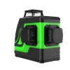 3D 3*360 Green Beam 12 Lines Self-leveling Laser Level 360 Auto Rotary Tile Cross Line Lase Level Tool