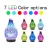Import 3D  glass fireworks aromatherapy essential oil diffuser ultrasonic cool mist humidifier from China