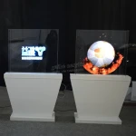 3D Holographic LED Fan  65CM  WIFI Card Support 1080P 3D Hologram Advertising Fan 3D Hologram Advertising Player