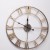 3d Utopia Alley Roman Round Clock, Numeral Antique Round Metal Wall Clock
