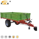 3T hydraulic dump tipping Europe farm trailer