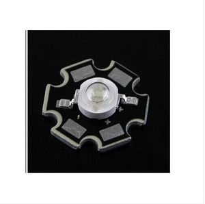 3W High Power LED light bead emitter, infrared (750nm-760nm) with 20MM Star PCB
