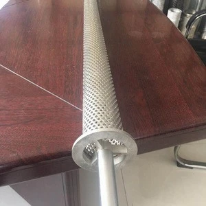 4 1/2" outer ring perforated/slotted drilling pipe screen for oil field drilling tools
