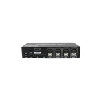4-PORT HD-MI +USB  KVM Switch, using Keyboard ,mouse and monitor to control 4 host devices