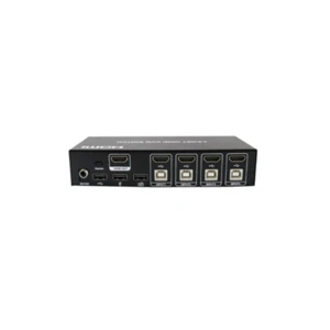 4-PORT HD-MI +USB  KVM Switch, using Keyboard ,mouse and monitor to control 4 host devices