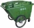 Import 400liter plastic Garbage truck with two wheels from China