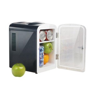 4.5L DC 12V and AC 100V-240V Cooler &amp; Warmer Cooler box Freezer Compressor Portable Mini Refrigerator