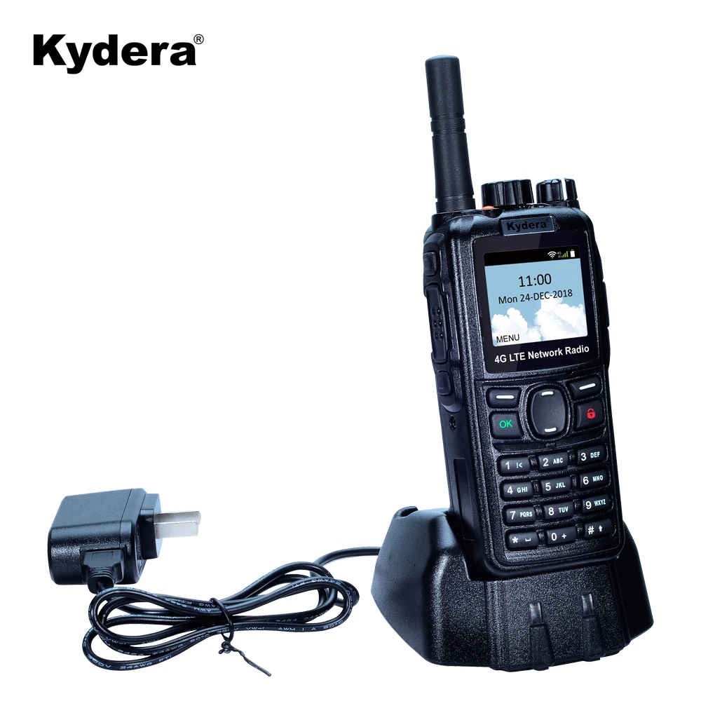 4G 100 mile POC walkie talkie  with sim card phone calling android system ptt radios portable walki talki set