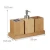 Import 4PCS Bamboo bathroom accessories set liquid foam soap dispenser and bamboo toothbrush holder from China