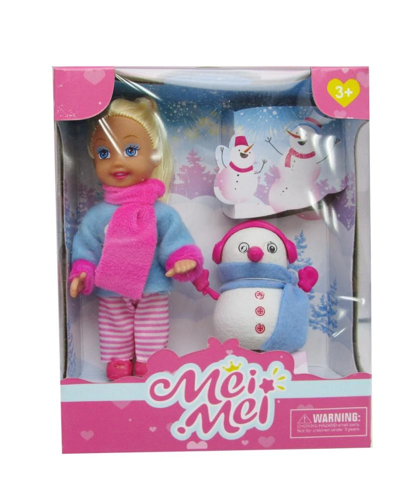 4Pink Dot New born Girl Baby Doll  Customize Mini Talking Baby Doll Vinyl Toys