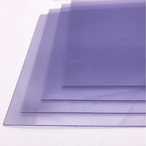 4x8ft Transparent rigid pvc sheet