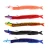 Import 5 Mixed Colors Per Pack Live Marine Worms For  Bibi Sea Worms Live Worms Fishing Bait Lead Head Fish With Metal Head Soft Bait, Fishing Lures from China