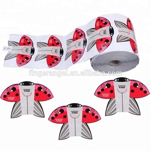 500Pcs/Roll Nail Art Acrylic Popular Butterfly Pattern Paper Nail Extension Tool Nails Forms Roll