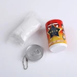 50pcs wet wipes in tubs packing ring pull can