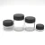 Import 5g 40g 80g 110g Straight Sided Child Proof Glass Jar Special Food Storage Jar with Black Plastic Children Resistant Lid from China