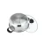 Import 5pcs cooking pot stainless steel saucepan with glass lid from China