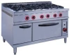 6 Burner Gas Range / 6 Burner Gas Cooker with Oven