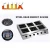 Import 6 burners gas stove/cooking gas cooktop/tempered glass gas hob from China