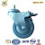 Import 6 inch Scaffold Caster Wheel With Brake Base With Hollow Kingpin,140kg Load Capacity from China