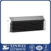 6005 t5 aluminum extrusion/aluminum profile heat sink/black anodized aluminum extrusion profile