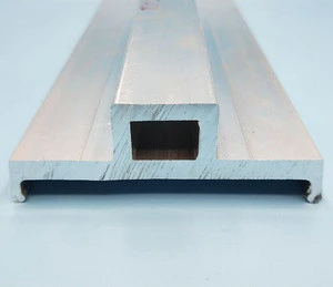 6063 t5 aluminium rail profile for curtains / aluminium profile frame curtain wall / aluminium h profile extrusion factory
