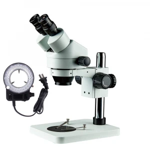 7-45x Zoom optical instruments binocular laboratory microscope price analyzers digital microscopio Stereo Microscope