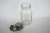 Import 700ml embossed glass mason jar with Cocktail Shaker tinplate lid without handle from China