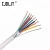 Import 8 core 1.5mm 300/500V PVC flexible electrical wire control cable from China