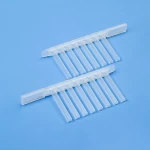 8-Strip Tip Comb Polypropylene Disposable 8-Strip Comb Magnetic Tip For 96 Well PCR Culture Plate
