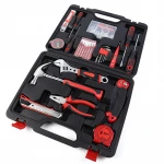 86PC Multifunction Electrician tape measure Utility knife Electric pen handle screwdriver Household repairing Tool kit box set