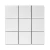 Import 97x97 Good Quality Kitchen And Bathroom Matt Surface White Marble Mosaic from China