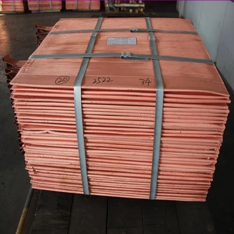 99.99% Pure Copper Cathode Sheets