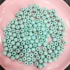 A005 Factory Wholesale 6-16mm Candy Color Acrylic Plastic Round Spacer Direct Hole Pony Beads For Making DIY Beads Accessories