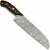 Import AB 1 CUSTOM Handmade Damascus Steel CHEF kitchen Knife With Rose wood  Handle from Pakistan