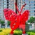 Import Abstract Stainless Steel Outdoor Spider Animal  Hollow Out Tube Metal Sculptures from China