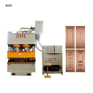 ACCURL Steel door plate embossing hydraulic press machine , door making machine , hydraulic press for doors
